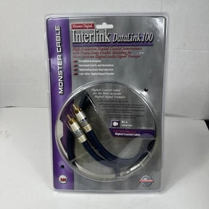 Monster Cable DataLink 100 Digital Coaxial Cable 1 Meter High Performance 152856 - Picture 1 of 11
