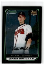 2008 Bowman Draft Picks & Prospects Chrome Charlie Morton #BDP51 Atlanta Braves