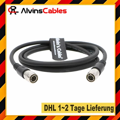 ALVIN'S CABLES für Trimble 5600 3600 Total Stations Hirose 4Pin Männlich auf Männlich SYNC DE