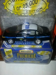 Matchbox Premiere Coll. STATE POLICE II series 18 Montana Highway Patrol 1997 - Picture 1 of 3