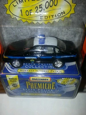 Matchbox Premiere Coll. STATE POLICE II series 18 Montana Highway Patrol 1997 - Image 1 of 3