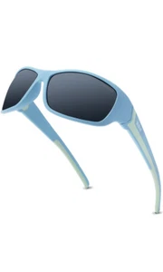 DEAFRAIN Polarisierte Sport Sonnenbrille für Männer Frauen Fahren Angeln Radfahren Laufen - Bild 1 von 8