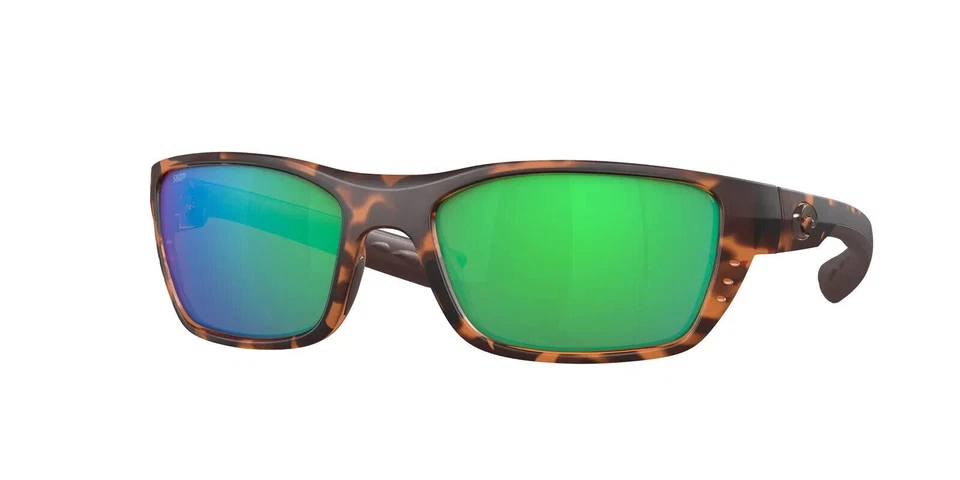 Costa Del Mar Whitetip Wtp66 OGMP 580p Matte Retro Tortoise / Green Sunglasses