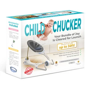 Witty Yeti Hilarious "Child Chucker" Gag Gift EMPTY Box, 1 Pack - Picture 1 of 9
