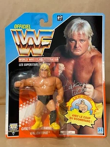 1991 Hasbro WWF Greg the Hammer Valentine Action Figure Moc Vintage Wrestling - Picture 1 of 3