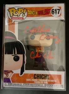 Figura Autografiada por Cynthia Cranz Dragon Ball Z Chi Pop #617 Certificado JSA - Imagen 1 de 7