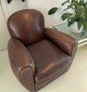 poltrone in pelle vintage usate