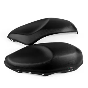 For YAMAHA XSR900 Carbon Side Tank Covers Motorcycle protector Covers Matte - Bild 1 von 7