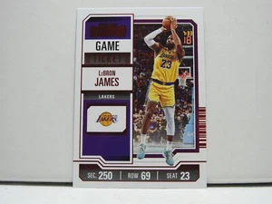 2023-24 Panini Contenders Lebron James Game Ticket Red Parallel #46 Lakers - Picture 1 of 2