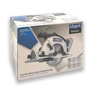 SCHEPPACH CCS165-20 Akku Handkreissäge Kreissäge ohne Akku 165mm 20 Volt - Bild 1 von 1