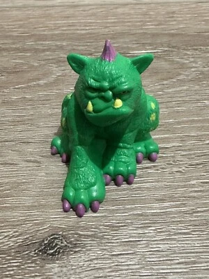 1991 Vintage Bolsa de Lixo Bunch Garbeast Green Dog Monster 2” Figura LGTI Galoob - Imagem 1 de 4