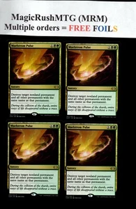 MRM ENGLISH 4x Maelstrom Pulse - Pulsation du Maelstrom NM MTG magic 2XM - Imagen 1 de 1