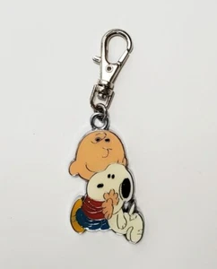 SNOOPY CHARLIE BROWN CHARM ZIPPER PULL FOR PURSE WALLET BACKPACK DOG CAT COLLAR - Picture 1 of 3