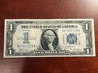 1934 $1 ONE SILVER DOLLAR SILVER CERTIFICATE FUNNY BACK NOTE