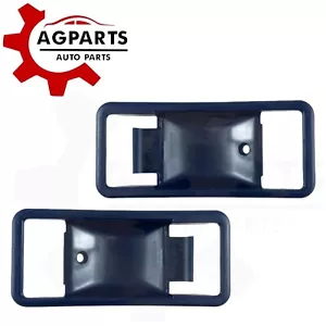 PAR DE BISEL DE PUERTA MANGO INTERIOR AZUL FJ40 FJ45 PARA TOYOTA LAND CRUISER 1975 -1983 - Imagen 1 de 2