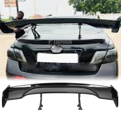 Alerón trasero grande brillante 57" estilo carreras GT para Toyota Camry SE XSE Foto 1 de 4