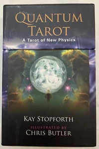 Quantum Tarot: Rare 1st Ed. with Cards, Box, 200-pg book Used Great Condition - Picture 1 of 12