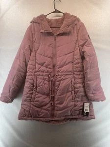 Women’s “ Madden Girl “ XL Winter Coat Dusty Rose - Picture 1 of 15