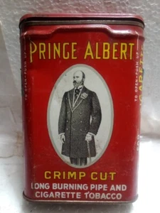 Lata de tabaco Prince Albert vintage - vacía (estaña exacta) T23 - Imagen 1 de 11
