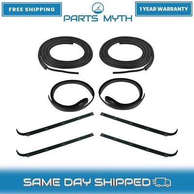 NUEVO Kit de sello de barrido de ventana de puerta para Ford Bronco F150 1987-1997 Foto 1 de 4