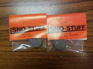 *Paquete de 2* discos de freno para moto de nieve Sno-Stuff para Arctic Cat Ski-Doo Sno-Jet años 70 - Imagen 1 de 3