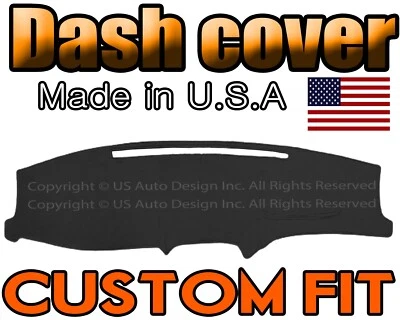 Se adapta a 2001-2006 LEXUS LS 430 CUBIERTA DE TABLERO ALFOMBRILLA TABLERO ALMOHADILLA HECHO EN EE. UU. / NEGRO Foto 1 de 4