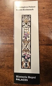 Kensington Palace Gate Souvenir Bookmark Historical Commerative Landmark Charity - Imagen 1 de 4