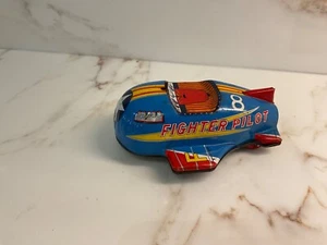 vintage tin lithographed fighter pilot toy - Picture 1 of 6