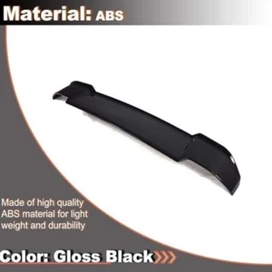Rear Roof Spoiler Wing For Land Rover Defender 90/110 2020 2021 2022 Gloss Black - Picture 1 of 16