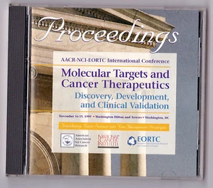Rare Molecular Targets and Cancer Therapeutics 1999 AACR Cd Medicine Science - Picture 1 of 2