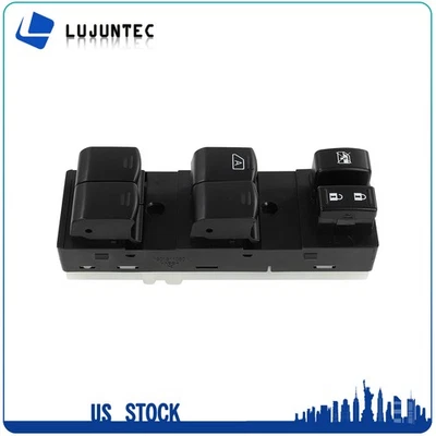 Interruptor de ventana eléctrica del conductor delantero para Nissan Rogue 2010-13 2014-15 Rogue Select Foto 1 de 4