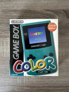 Nintendo Game Boy Color CGB-001 - Azul azulado - Sin usar de JAPÓN - Imagen 1 de 5