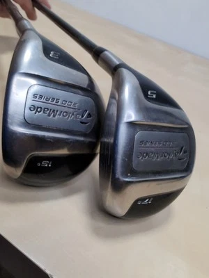 Клюшка для гольфа вуды Taylormade 300 серии 3 и 5 15/17° lite S-90 жесткая графитовая под правую руку - Изображение 1 из 4