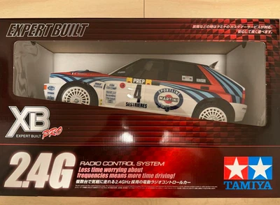Tamiya 1/10 electric RC complete set XB Lancia Delta Integrale (TT-02) RTR 57858 - Image 1 of 4