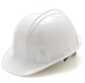 Pyramex HP14010 SL Series Cap Style Hard Hat White (16 PCS) - New In Box - Picture 1 of 8