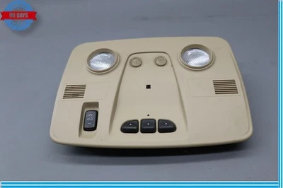 GMC Acadia 09-12 techo consola superior domo mapa luz techo corredizo interruptor bronceado OEM Foto 1 de 4