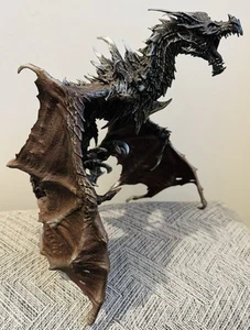 12" The Elder Scrolls V: Skyrim Collector's Edition Alduin Dragon Statue No Base - Bild 1 von 18