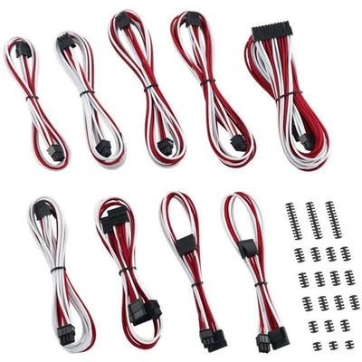 CableMod Classic ModMesh RT-Series Cable Kit ASUS ROG / Seasonic - weiß/rot - Bild 1 von 3