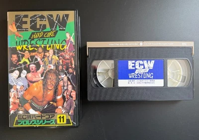 ECW Wrestling Japanese VHS – Pro Wrestling Series Vol. 11 – Rare Japan Import - Image 1 of 2