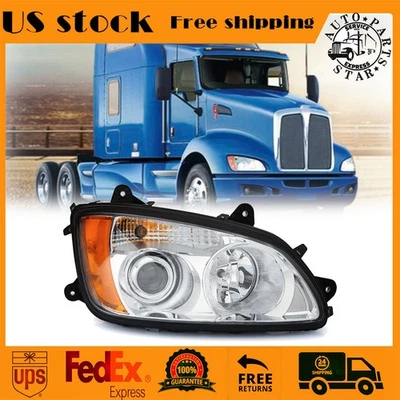 Farol lateral direito para passageiros Kenworth T270 T370 T470 T440 T660 T700 2008-2017 - Imagem 1 de 4