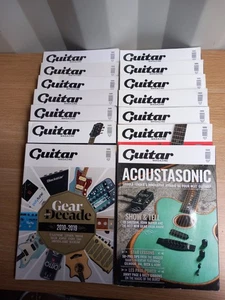 14 x Guitar Magazine Bundle Selection Of Issues From 2019, 2020 & 2021 - Imagen 1 de 4
