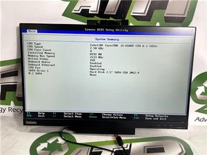 Lenovo ThinkCentre TIO22 Gen 4 M700 i5-6500T 8GB RAM 128GB SSD Win10 COA Bundle - Picture 1 of 4