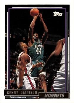 1992-93 Topps #21 Kenny Gattison Gold - Image 1 of 2