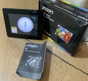 Jessops 8" Digital Picture Frame, Boxed With Instructions And Stand - Picture 1 of 7