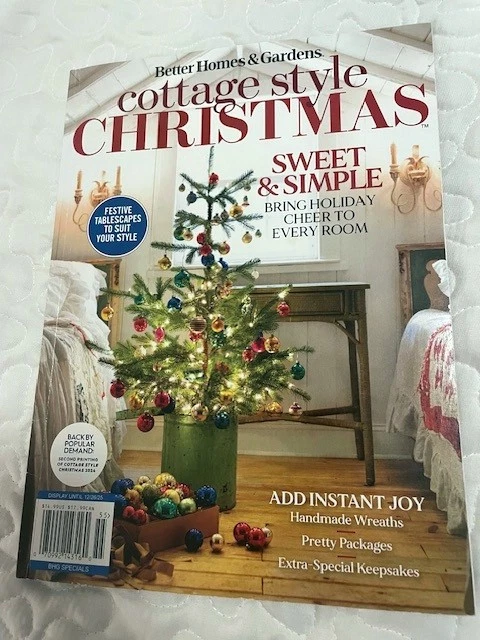 Better Homes and Garden Magazine Cottage Style Christmas 2025 - Image 1 of 1