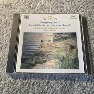 Hugo Alfven : Symphony No. 3 CD (1999) Disc Is Mint Free Ship - Picture 1 of 6