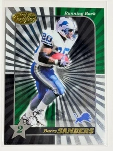 Barry Sanders 2000 Leaf Certified Leaf 2 Star #116 - Picture 1 of 2