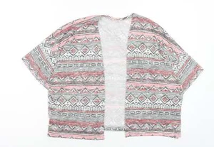 New Look Girls V-Neck Polyester Blend Shrug Size S Pull - Picture 1 of 12
