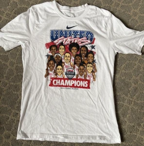 Nike Team USA Womens Basketball Olympics Champions 2024 Youth XL 18-20 Shirt - Picture 1 of 6