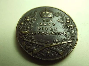 The Army Rifle Association Medal Named 1st Army Corps 1922 Pte J Ricketts (6861) - Picture 1 of 4
